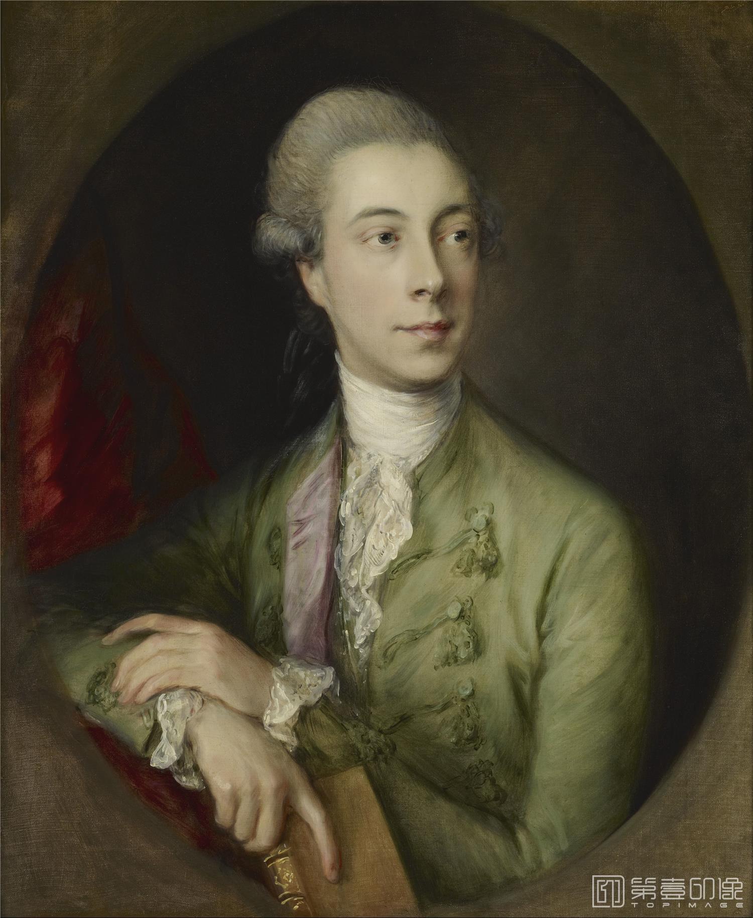 油画-美国弗里克美术馆藏画-Thomas Gainsborough - Richard Paul Jodrell, c.1774-192